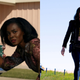 Melody Hurd and Deborah Ayorinde in Them; Melanie Scrofano in Wynonna Earp